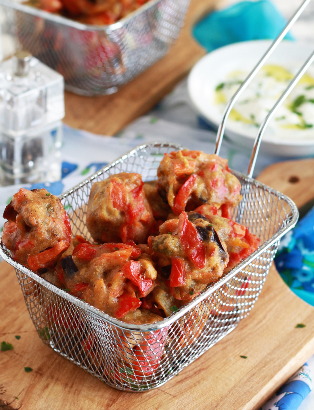 Beignets de légumes sans gluten ou pakora - La Cassata Celiaca