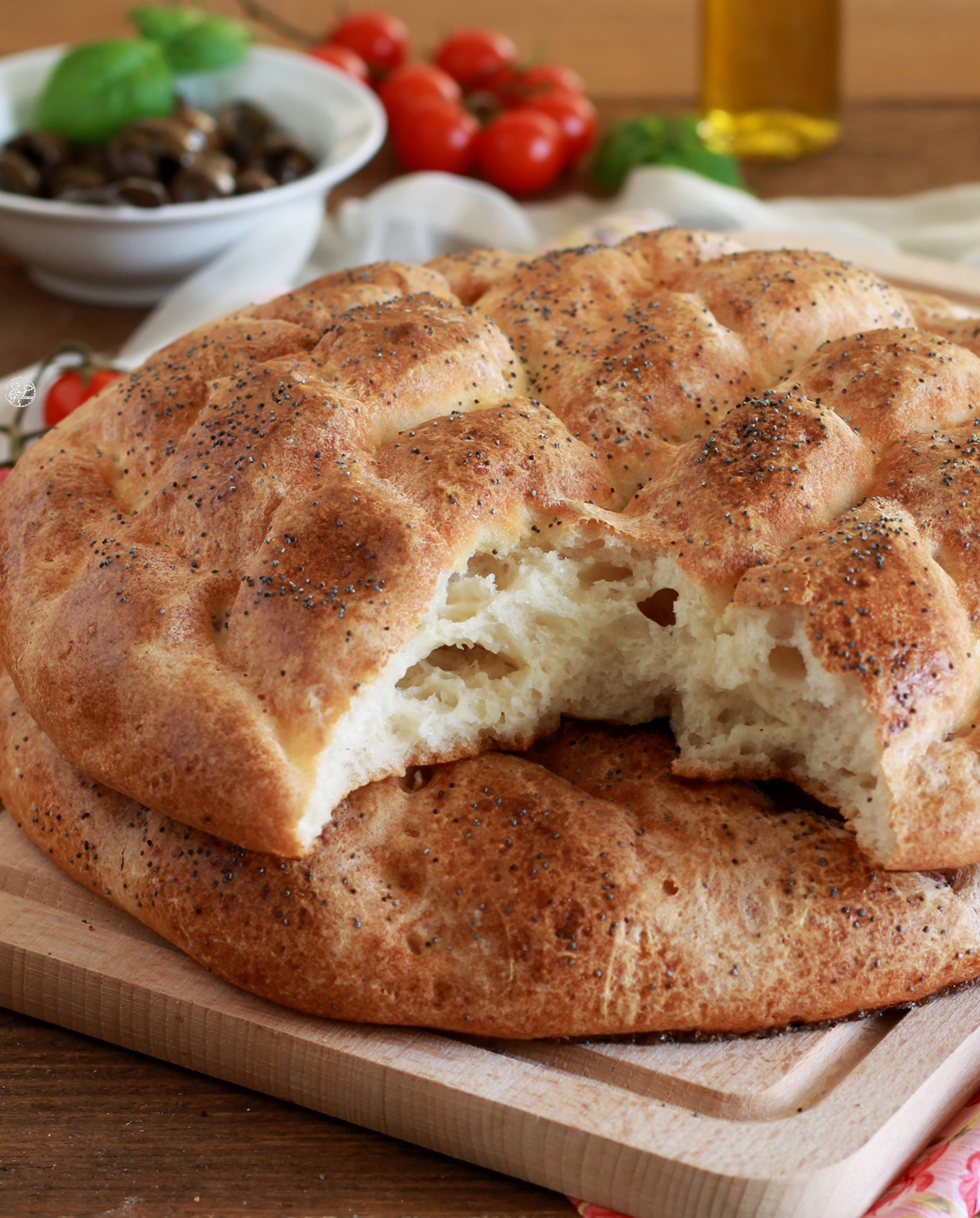 Pane pide senza glutine - La Cassata Celiaca