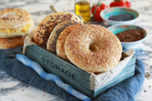 NY style bagels sans gluten - La Cassata Celiaca