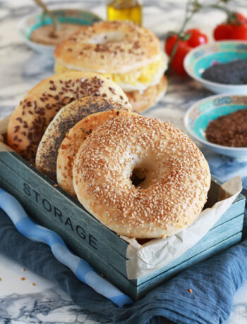 NY style bagels sans gluten - La Cassata Celiaca