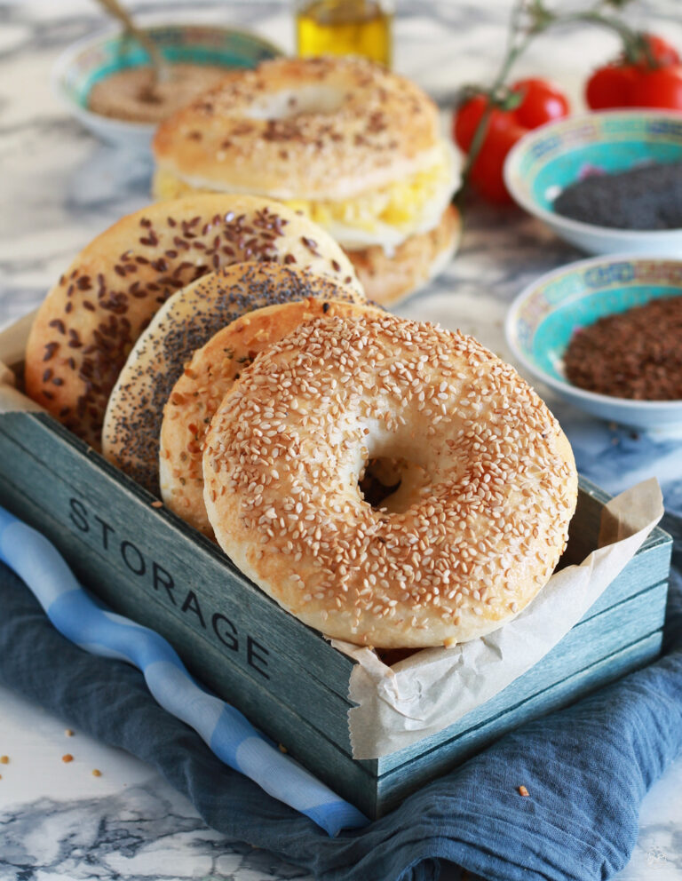 NY style bagels sans gluten - La Cassata Celiaca