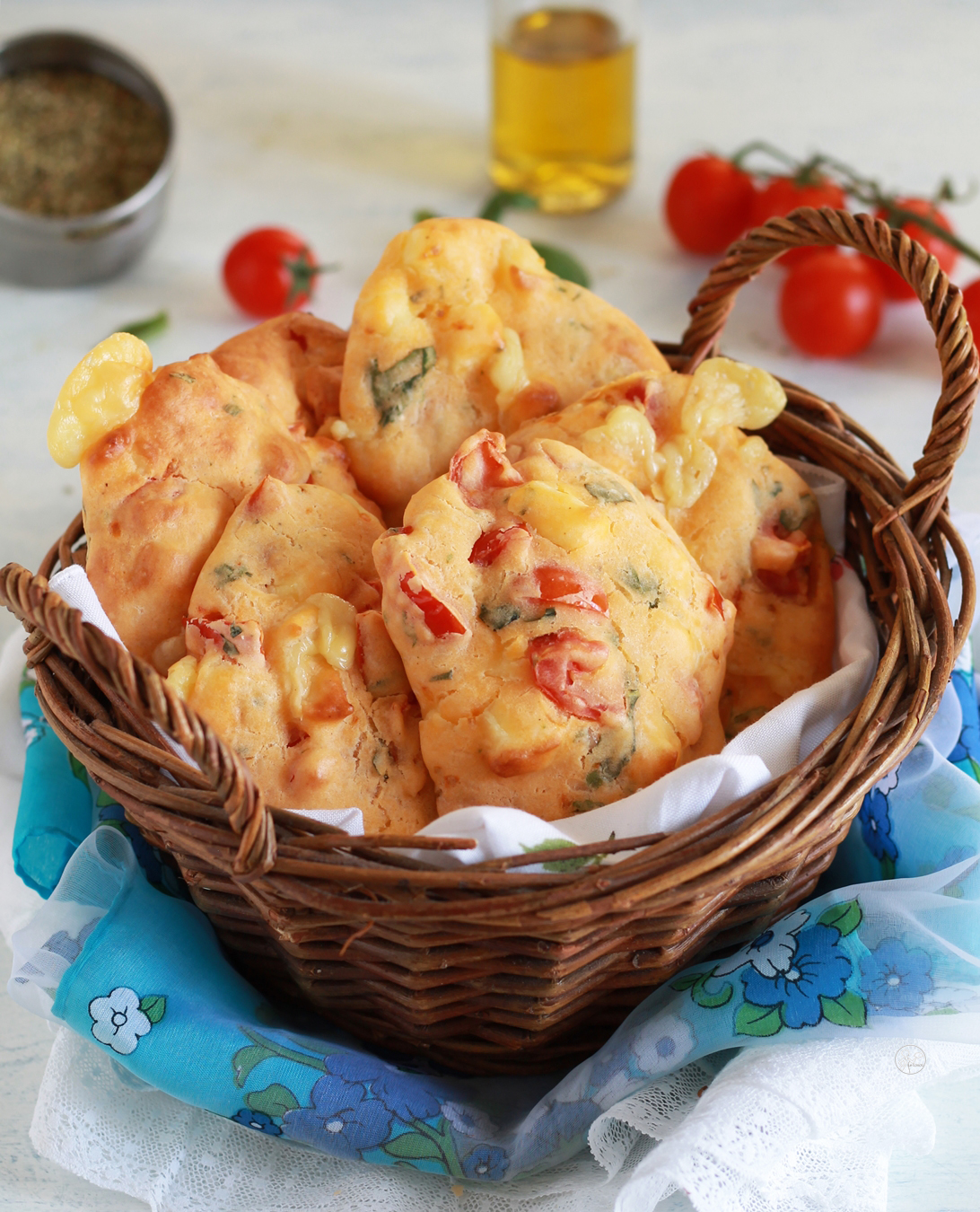 Frittelle mediterranee senza glutine - La Cassata Celiaca