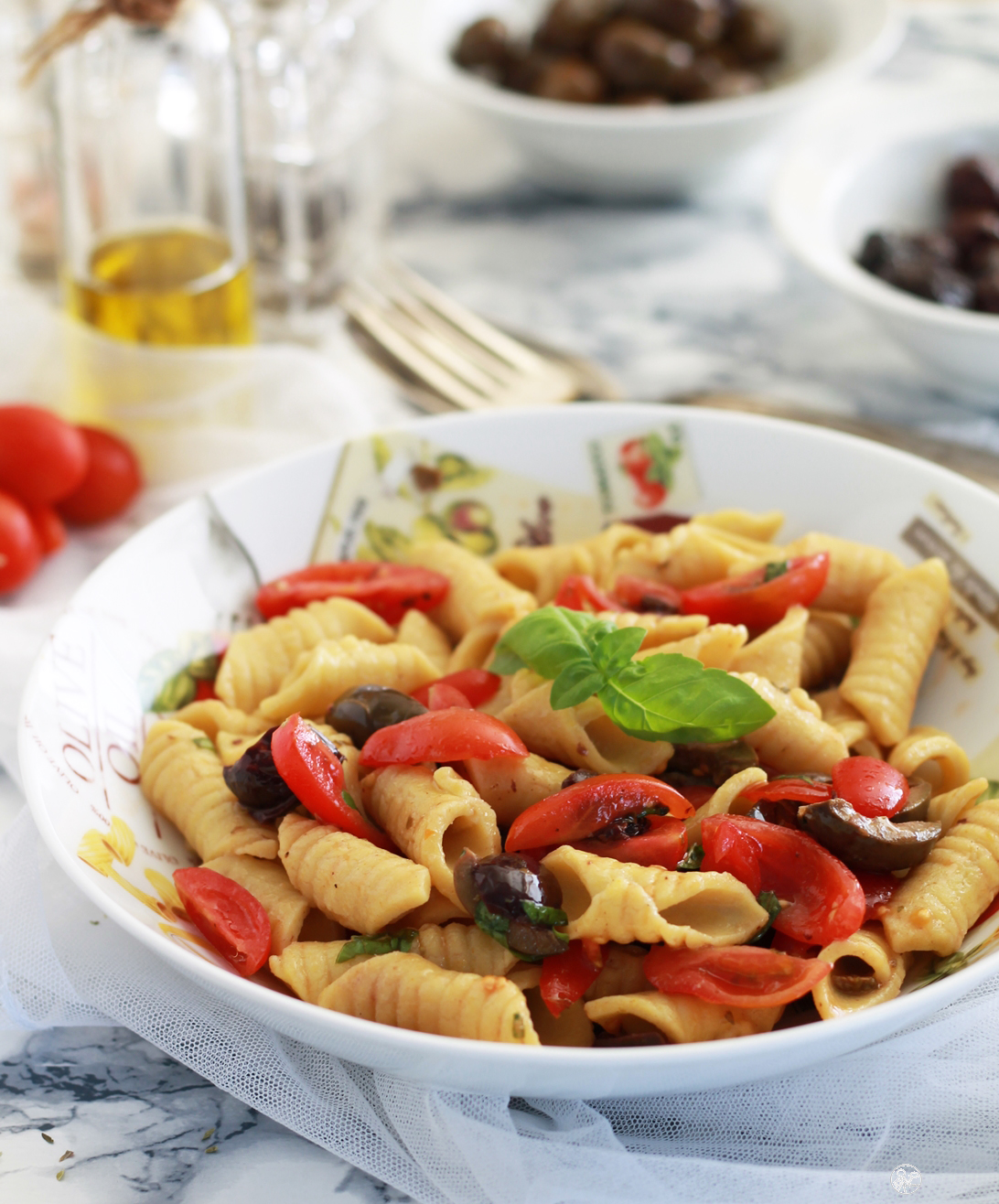 Garganelli estivi senza glutine - La Cassata Celiaca