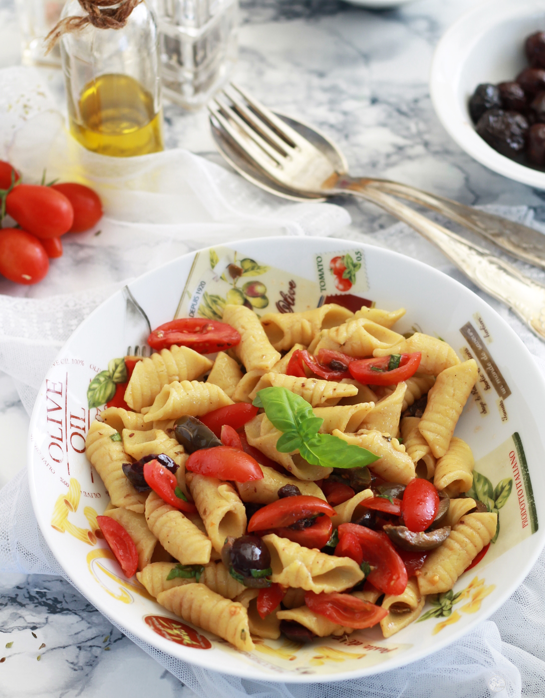 Garganelli estivi senza glutine - La Cassata Celiaca