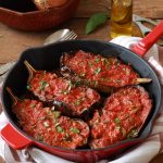 Imam bayildi ou aubergines farcies - La Cassata Celiaca