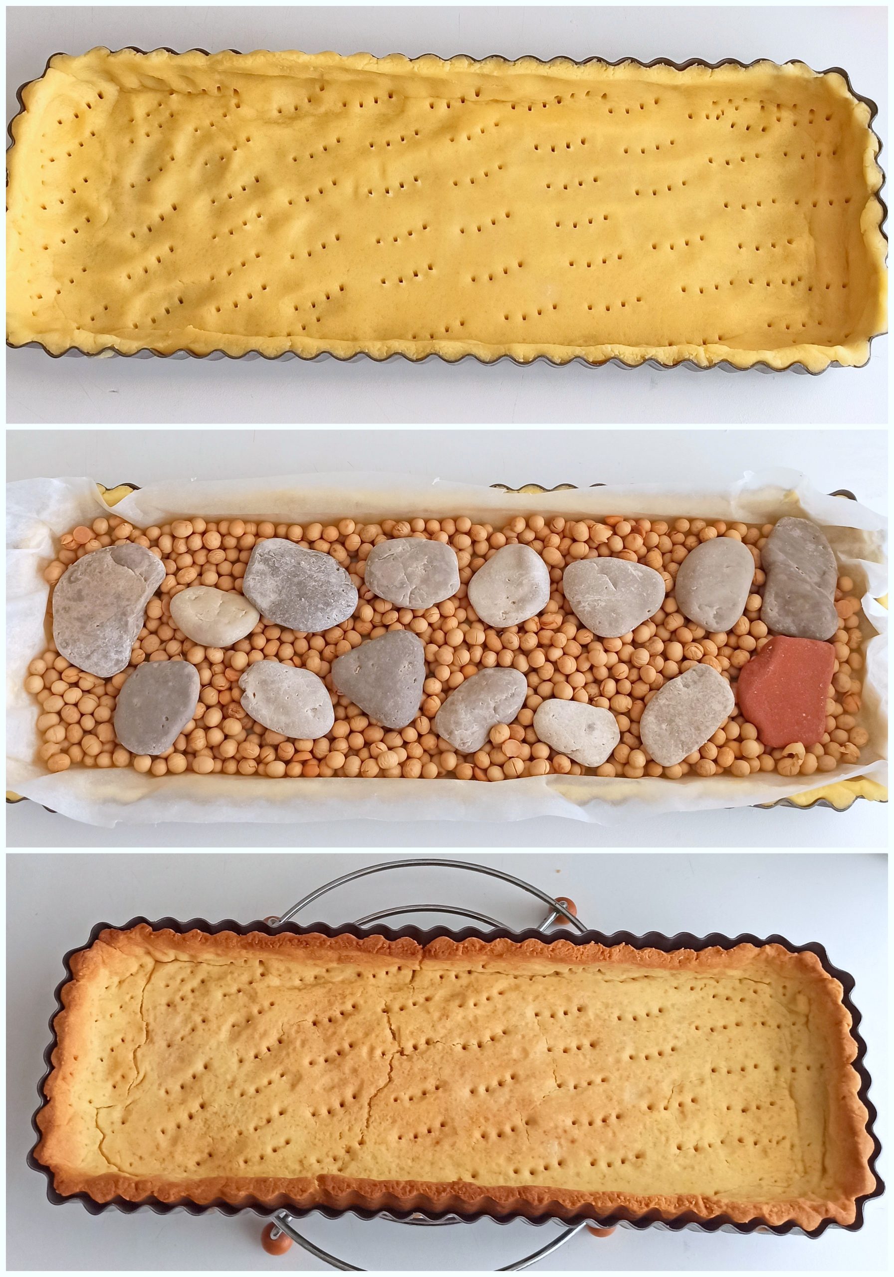 Crostata con ciliegie e panna cotta senza glutine - La Cassata Celiaca
