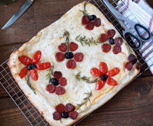 Schiacciata au fromage sans gluten - La Cassata Celiaca