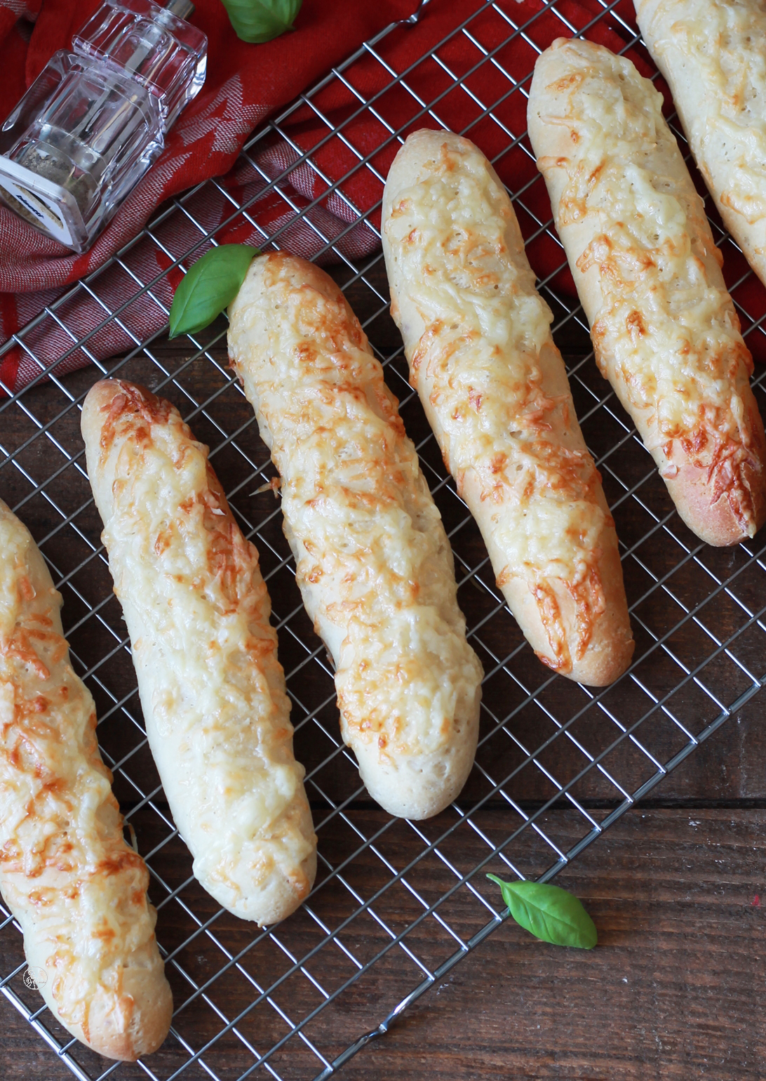 Bâtonnets de pains au fromage sans gluten - La Cassata Celiaca