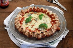Wursty pizza sans gluten - La Cassata Celiaca