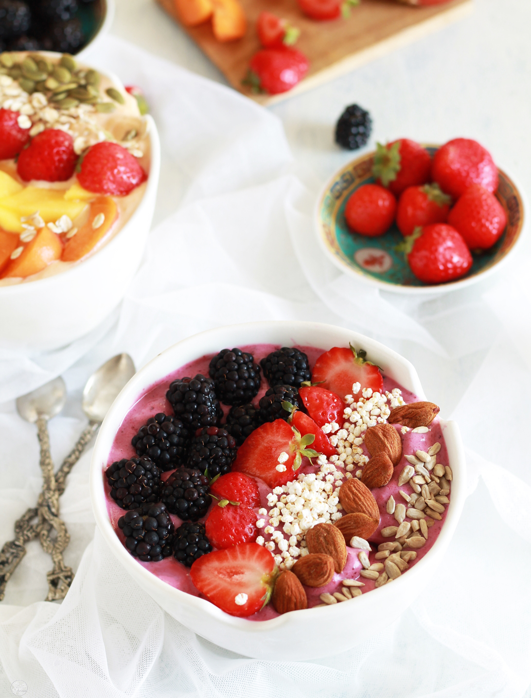 Smoothie bowl aux fruits - La Cassata Celiaca