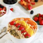 Smoothie bowl aux fruits - La Cassata Celiaca