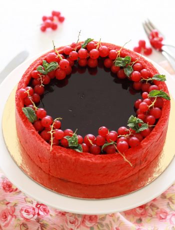 Bavarois aux fruits rouges sans gluten - La Cassata Celiaca