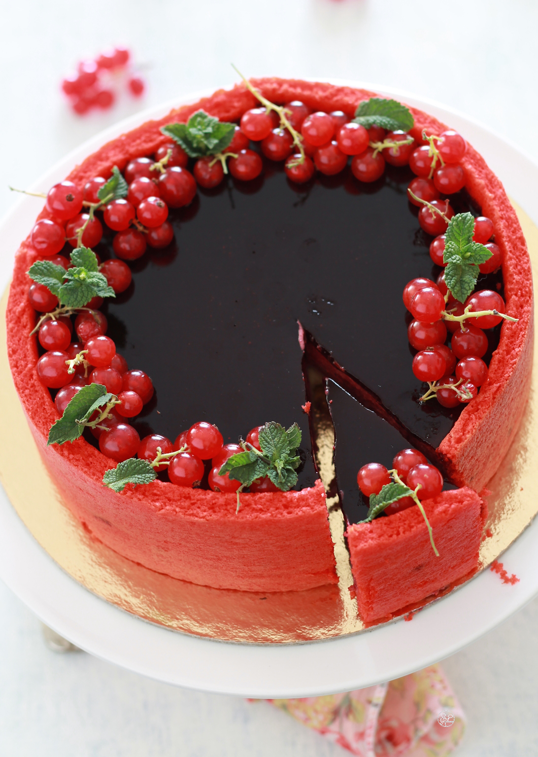Bavarois aux fruits rouges sans gluten - La Cassata Celiaca Bavarois aux fruits rouges sans gluten - La Cassata Celiaca