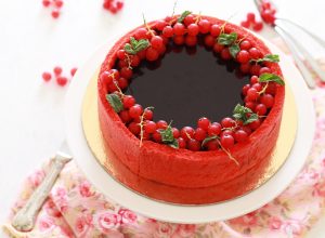 Bavarois aux fruits rouges sans gluten - La Cassata Celiaca