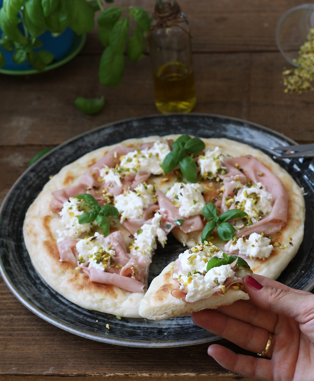 Pizza in padella senza glutine - La Cassata Celiaca 