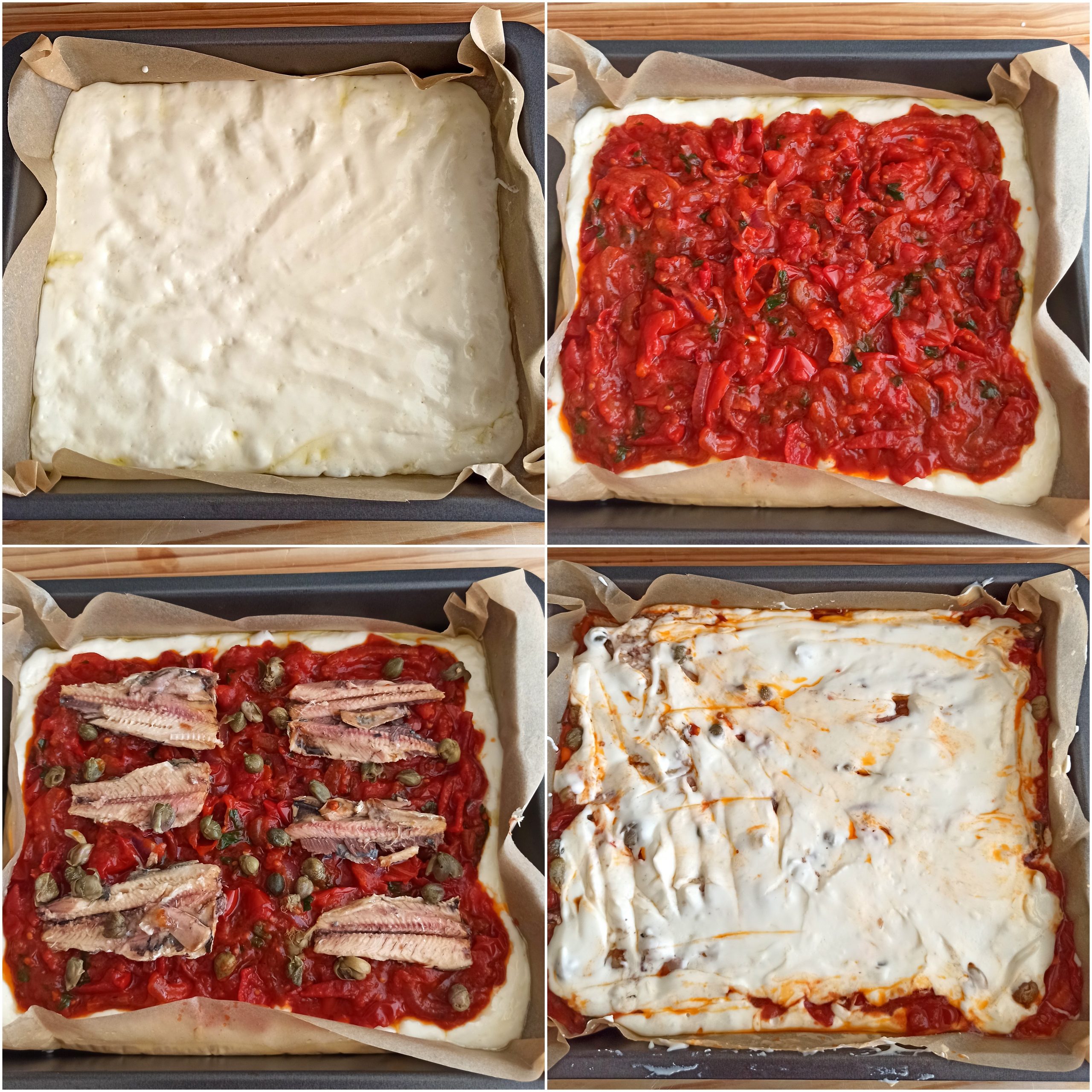 Focaccia aux sardines sans gluten ou Pogača de Komiza - La Cassata Celiaca
