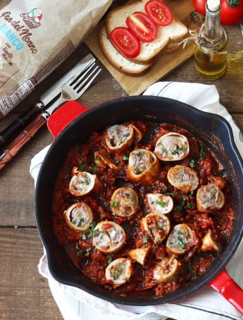 Calamars farcis à la provençale sans gluten - La Cassata Celiaca