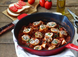 Calamars farcis à la provençale sans gluten - La Cassata Celiaca