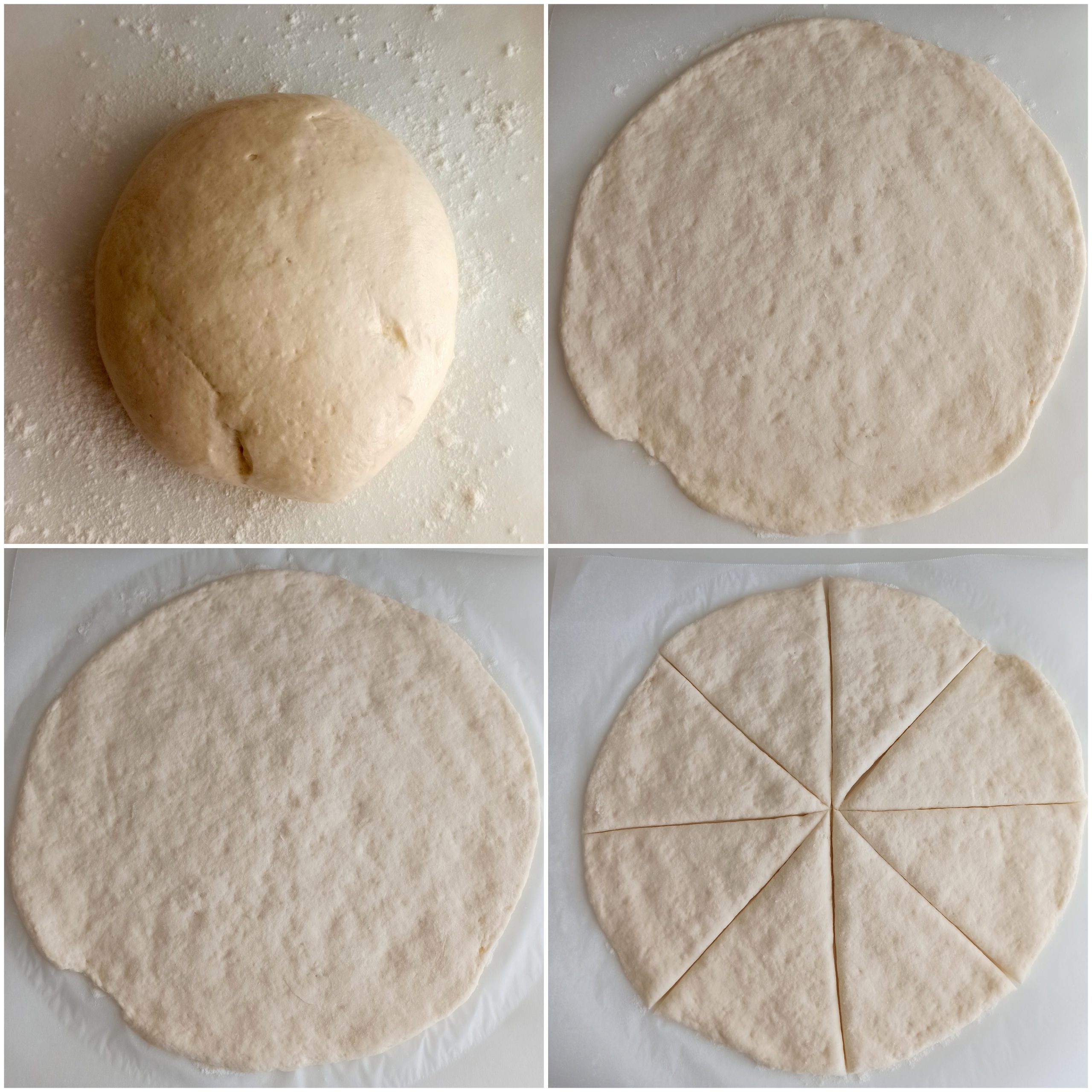 Croissant di pizza senza glutine - La Cassata Celiaca