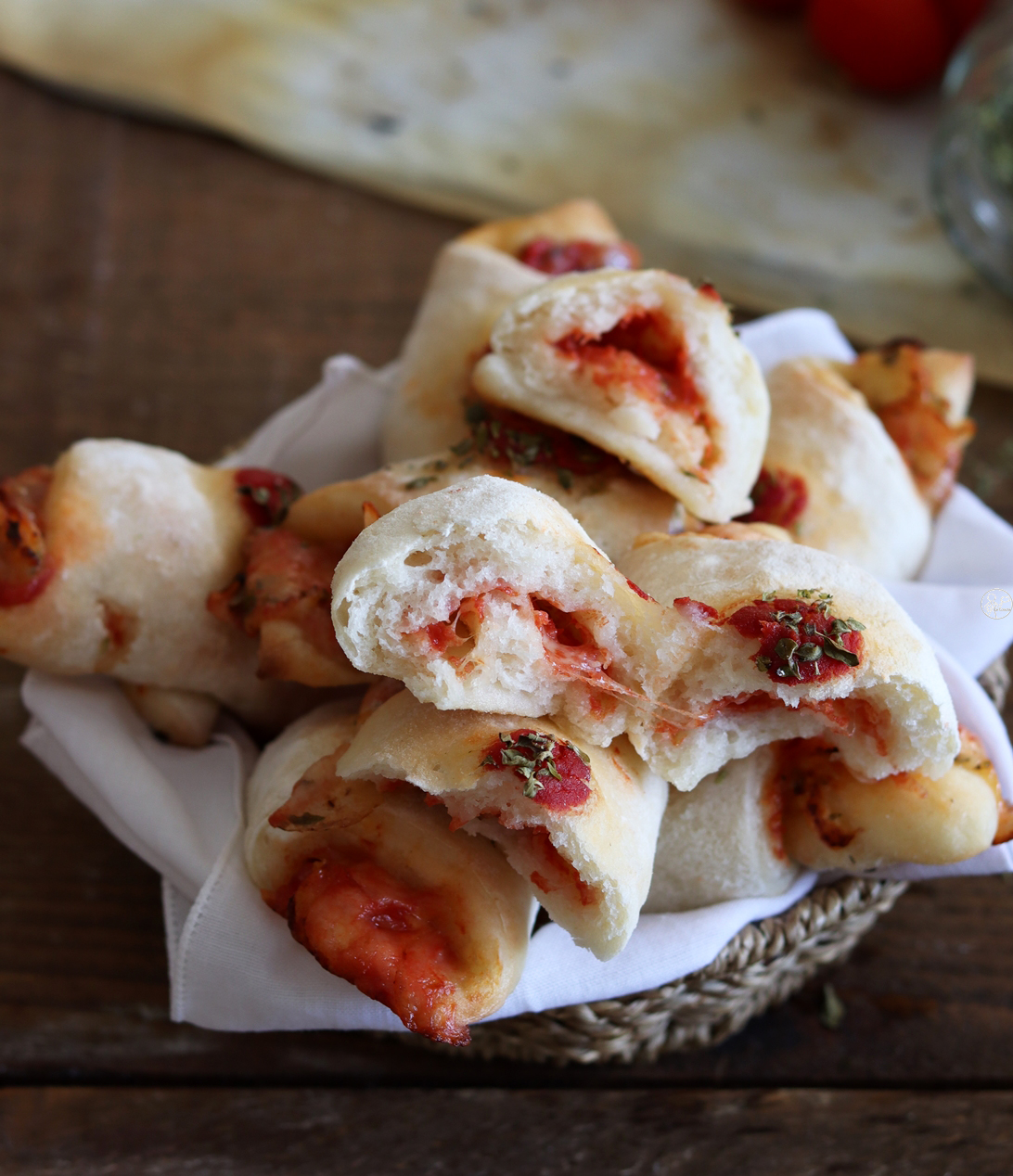 Croissant di pizza senza glutine - La Cassata Celiaca Croissant di pizza senza glutine - La Cassata Celiaca