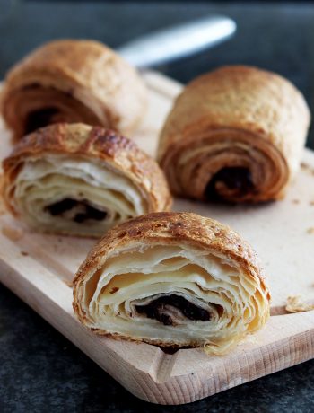 Pain au chocolat sans gluten - La Cassata Celiaca