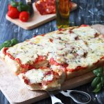 Pizza rustica in teglia senza glutine - La Cassata Celiaca
