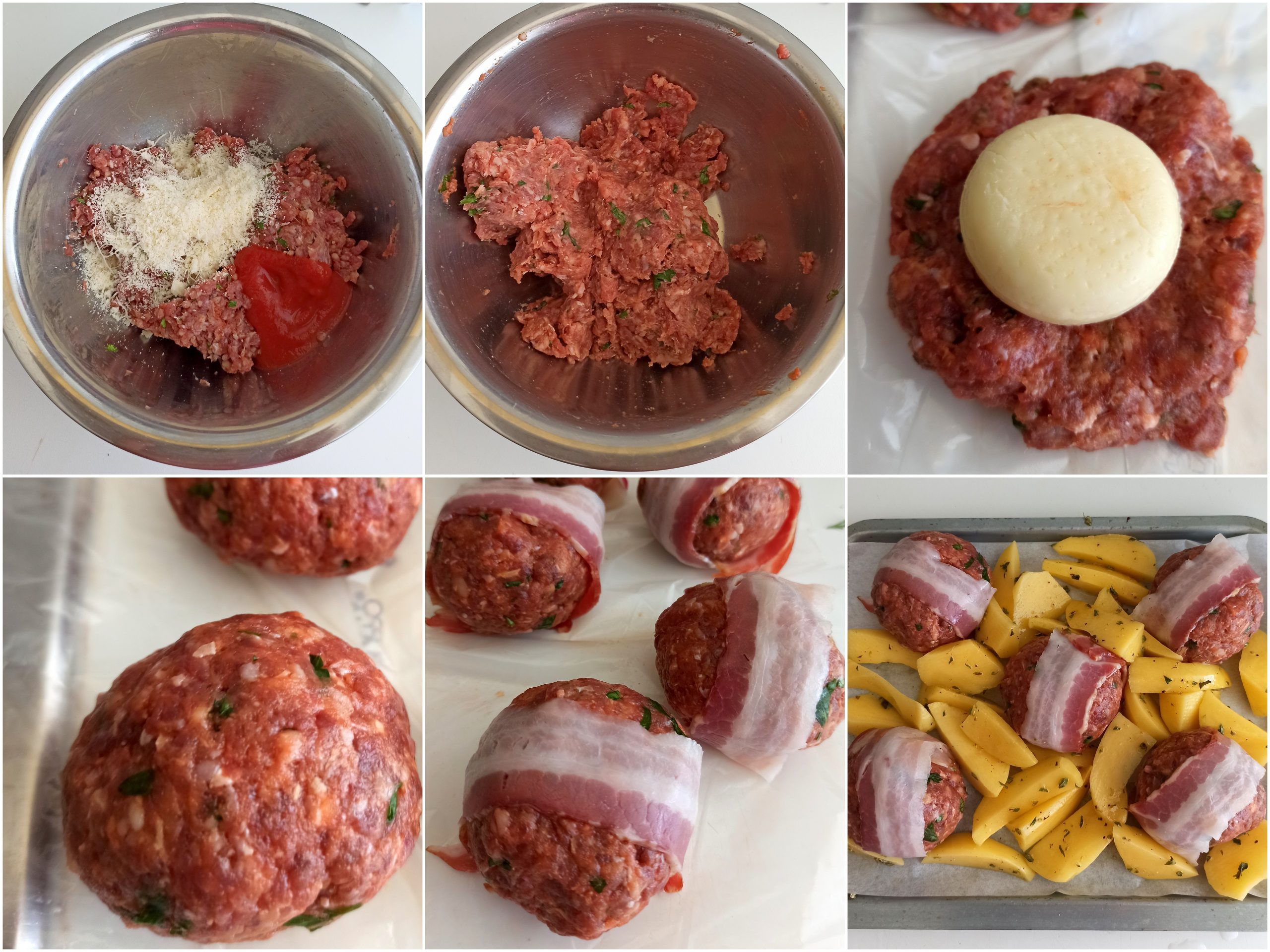 Polpette di carne dal cuore filante - La Cassata Celiaca