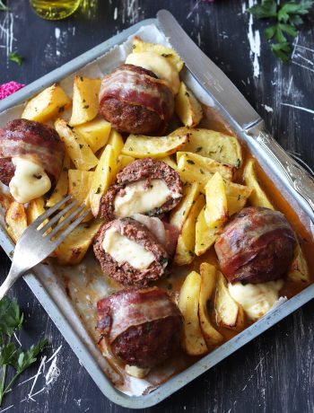 Polpette di carne dal cuore filante - La Cassata Celiaca