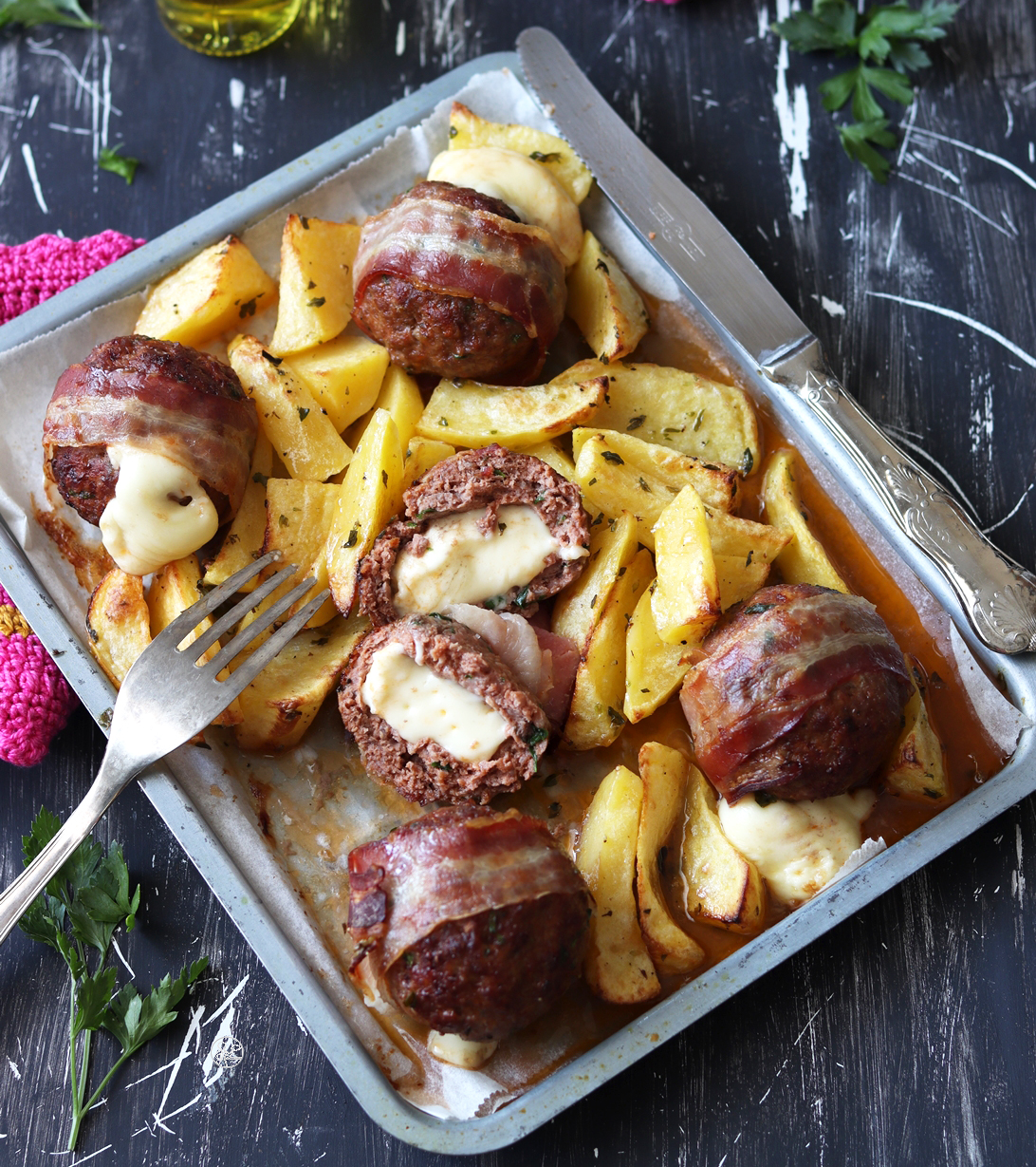 Polpette di carne dal cuore filante - La Cassata Celiaca