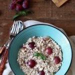Risotto aux raisins frais et au gorgonzola - La Cassata Celiaca