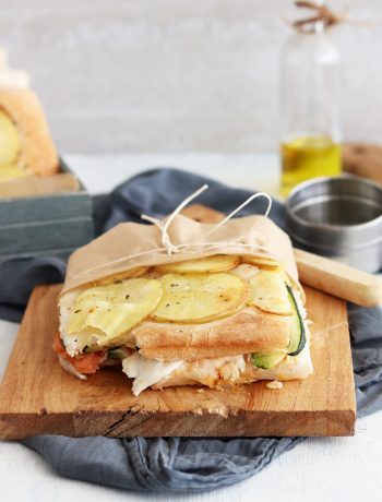 Schiacciata avec pommes de terre sans gluten - La Cassata Celiaca