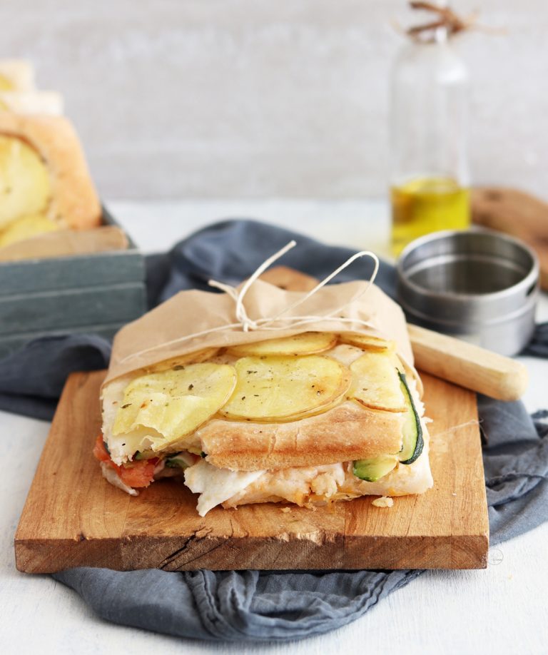 Schiacciata avec pommes de terre sans gluten - La Cassata Celiaca