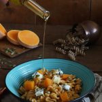 Fusilli sans gluten avec courge et gorgonzola - La Cassata Celiaca