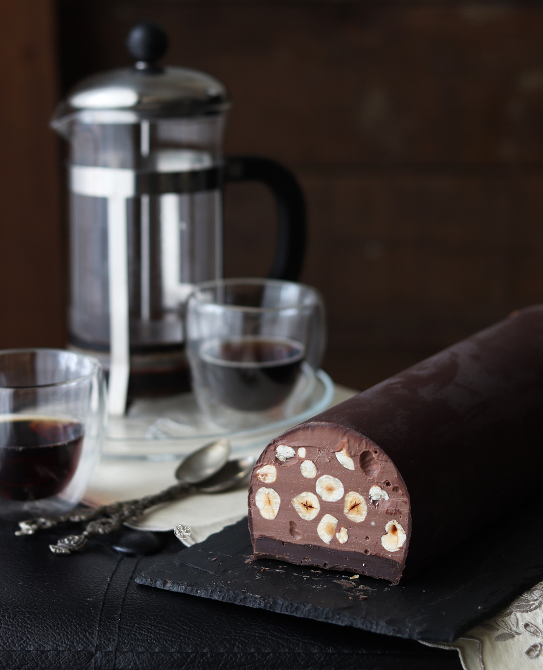 Nougat des Morts aux noisettes et chocolat - La Cassata Celiaca