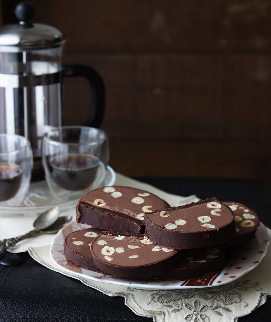 Nougat des Morts aux noisettes et chocolat - La Cassata Celiaca