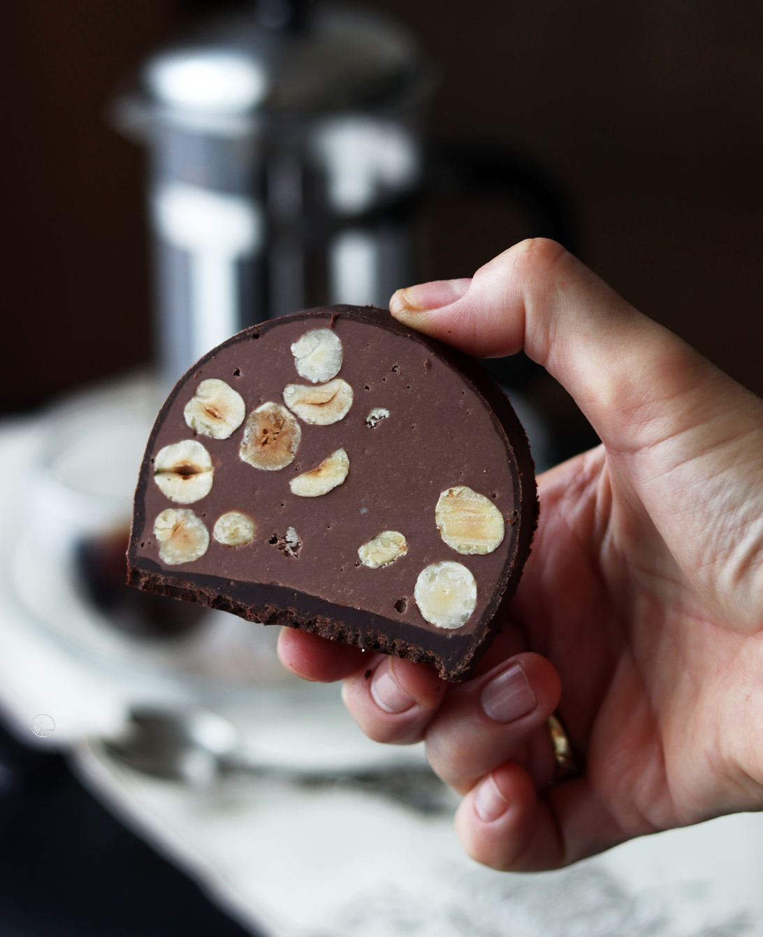 Torrone dei morti con nocciole e cioccolato - La Cassata Celiaca