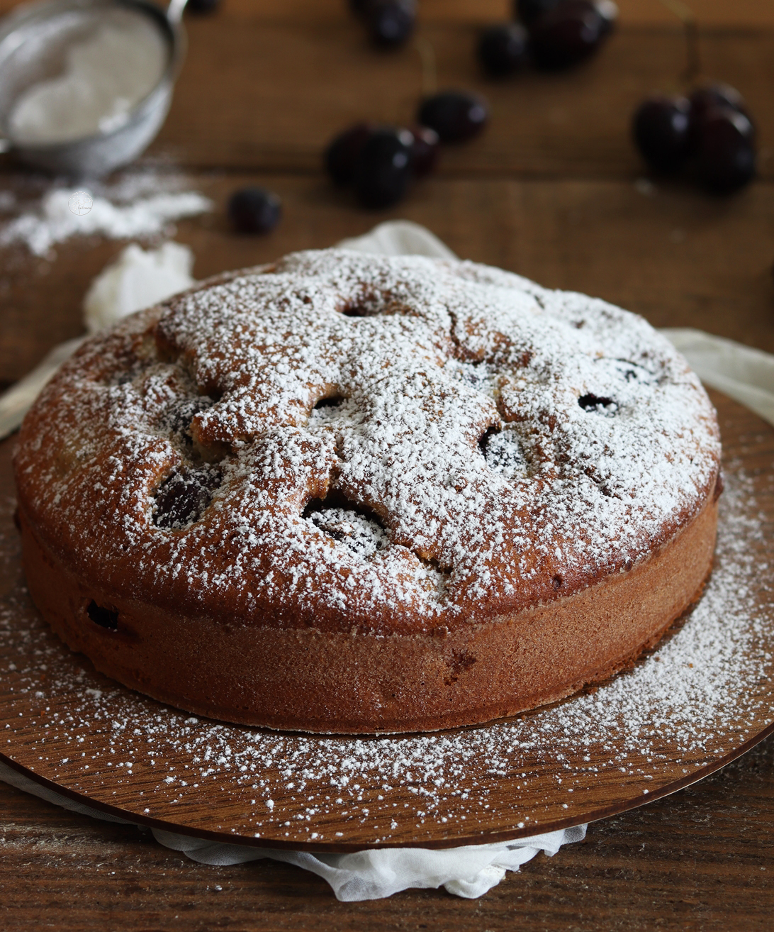 Torta con uva e grano saraceno senza glutine - La Cassata Celiaca