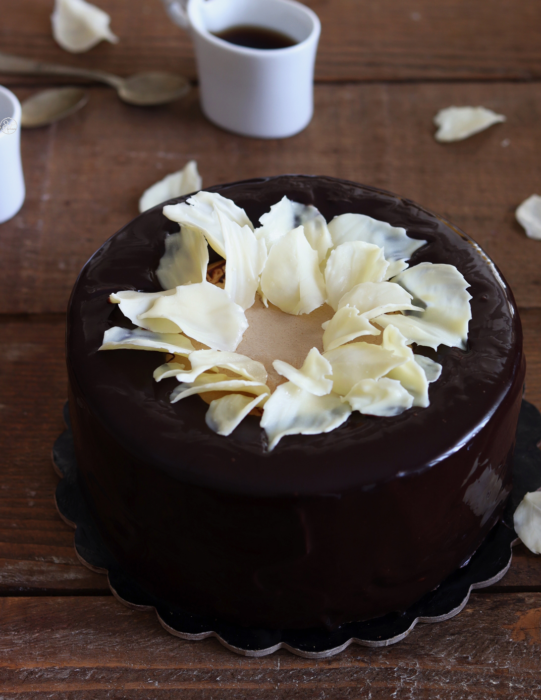 Torta al caffè e caramello senza glutine - La Cassata Celiaca Torta al caffè e caramello senza glutine - La Cassata Celiaca