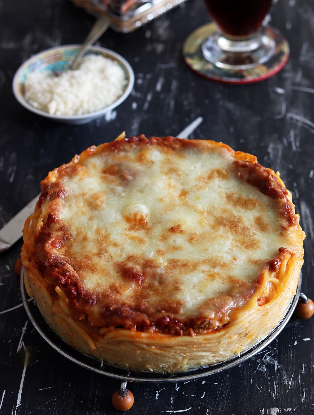 Tarte de spaghetti sans gluten - La Cassata Celiaca