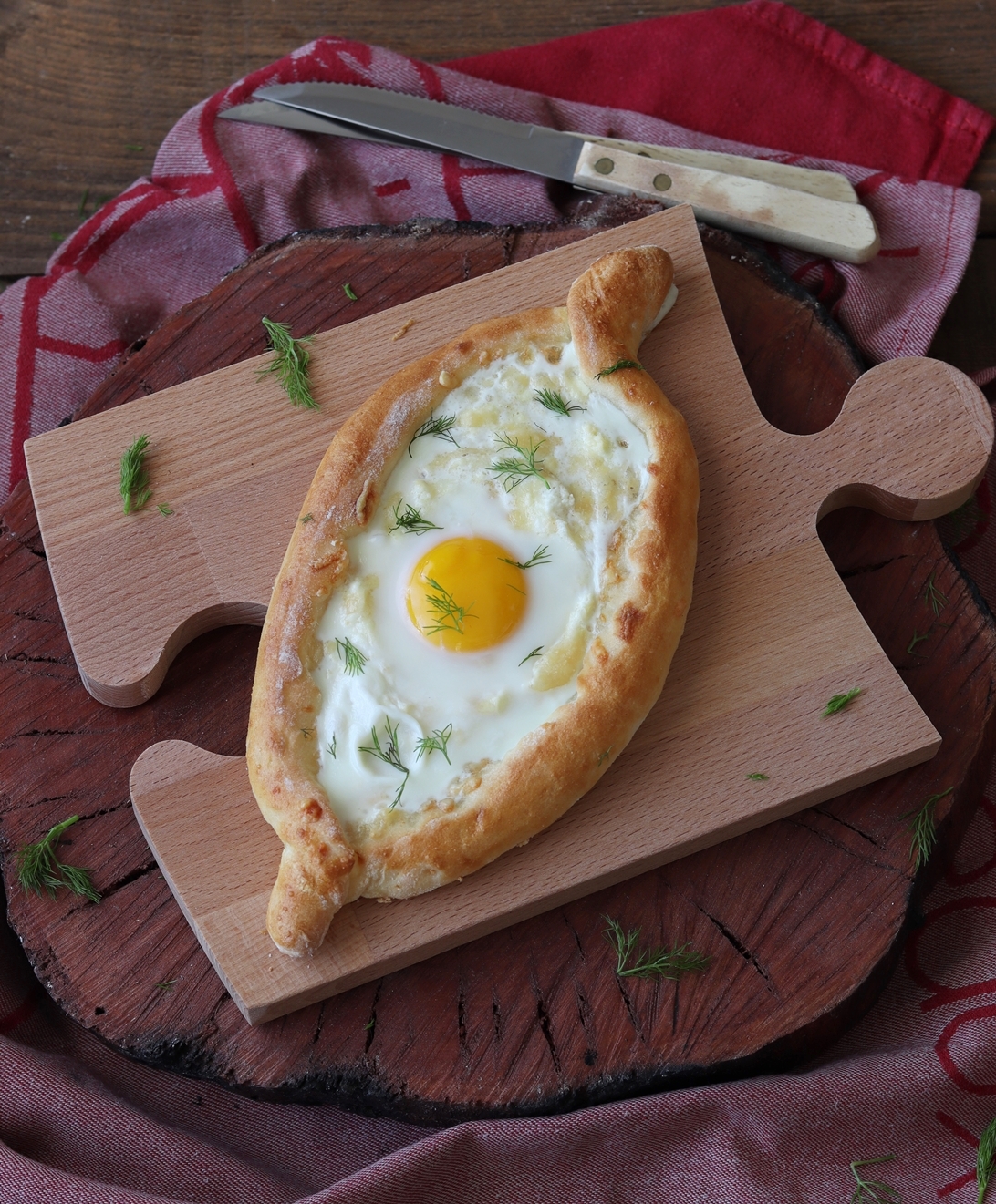 Khachapuri ou pain géorgien sans gluten - La Cassata Celiaca 