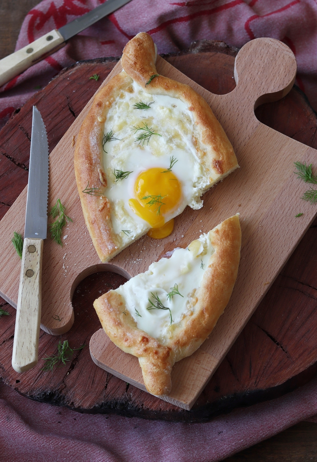 Khachapuri o pane georgiano senza glutine - La Cassata Celiaca