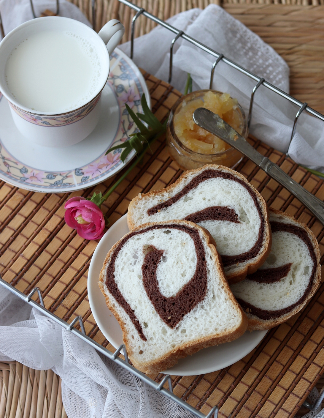 Pain de mie tourbillon sans gluten - La Cassata Celiaca Pain de mie tourbillon sans gluten - La Cassata Celiaca