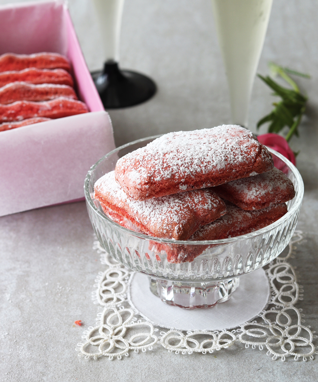 Biscotti rosa di Reims senza glutine - La Cassata Celiaca Biscotti rosa di Reims senza glutine - La Cassata Celiaca