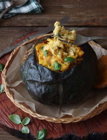 Courge fourrée aux pâtes sans gluten - La Cassata Celiaca