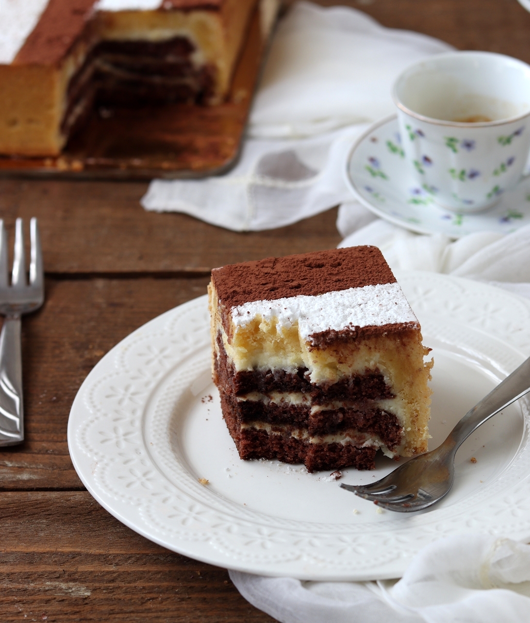 Tiramisù au four de Stefano Laghi mais sans gluten - La Cassata Celiaca