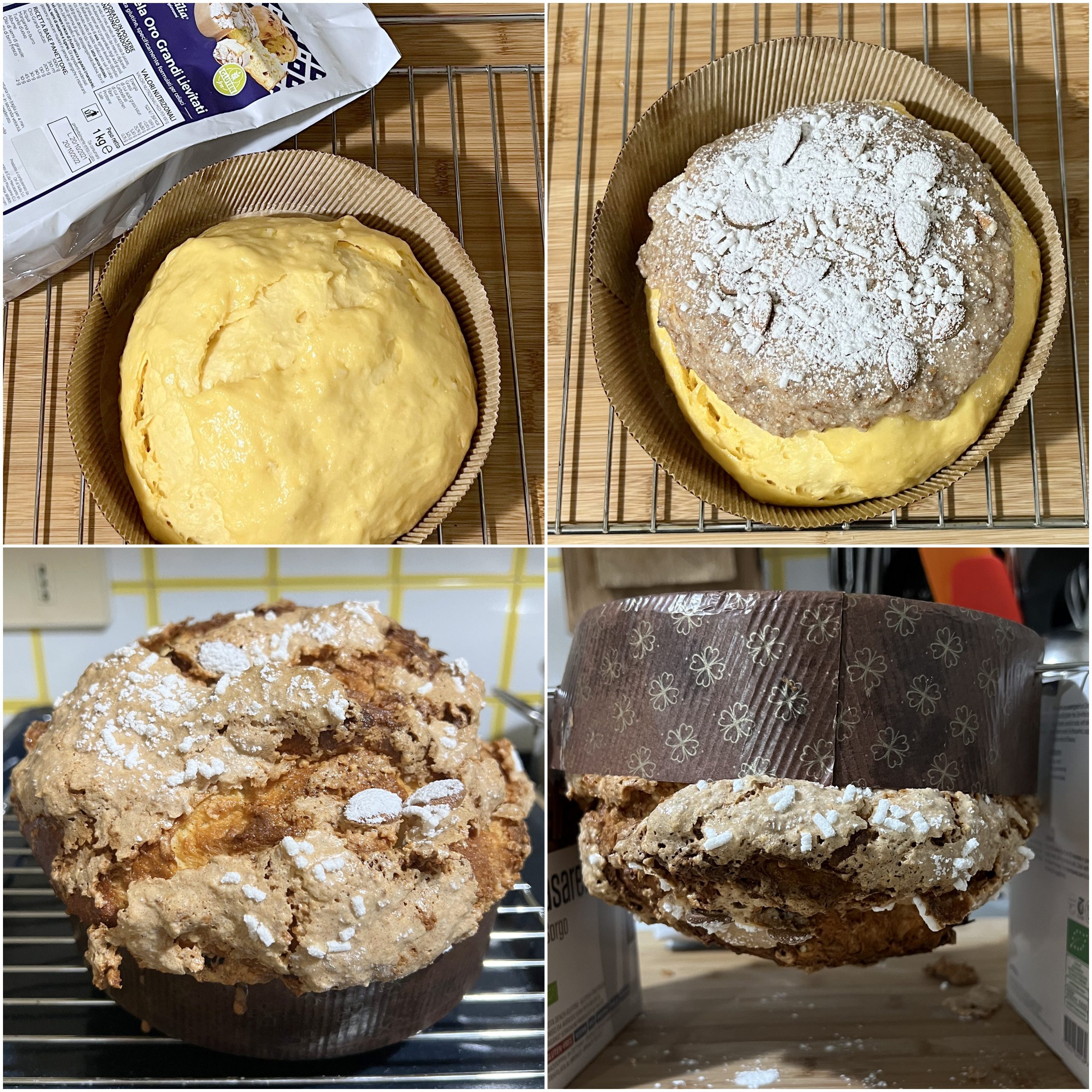 Veneziana mandorlata senza glutine con Miscela oro Grandi Lievitati - La Cassata Celiaca