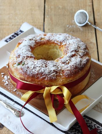 Brioche des rois senza glutine, senza mais e senza mix - La Cassata Celiaca