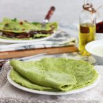 Crepes con farina di piselli senza uova - La Cassata Celiaca