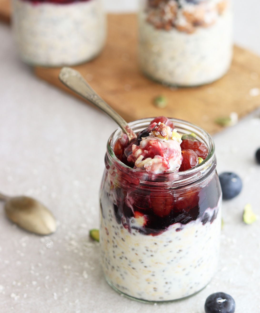 Overnight oats sans gluten - La Cassata Celiaca Overnight oats sans gluten - La Cassata Celiaca