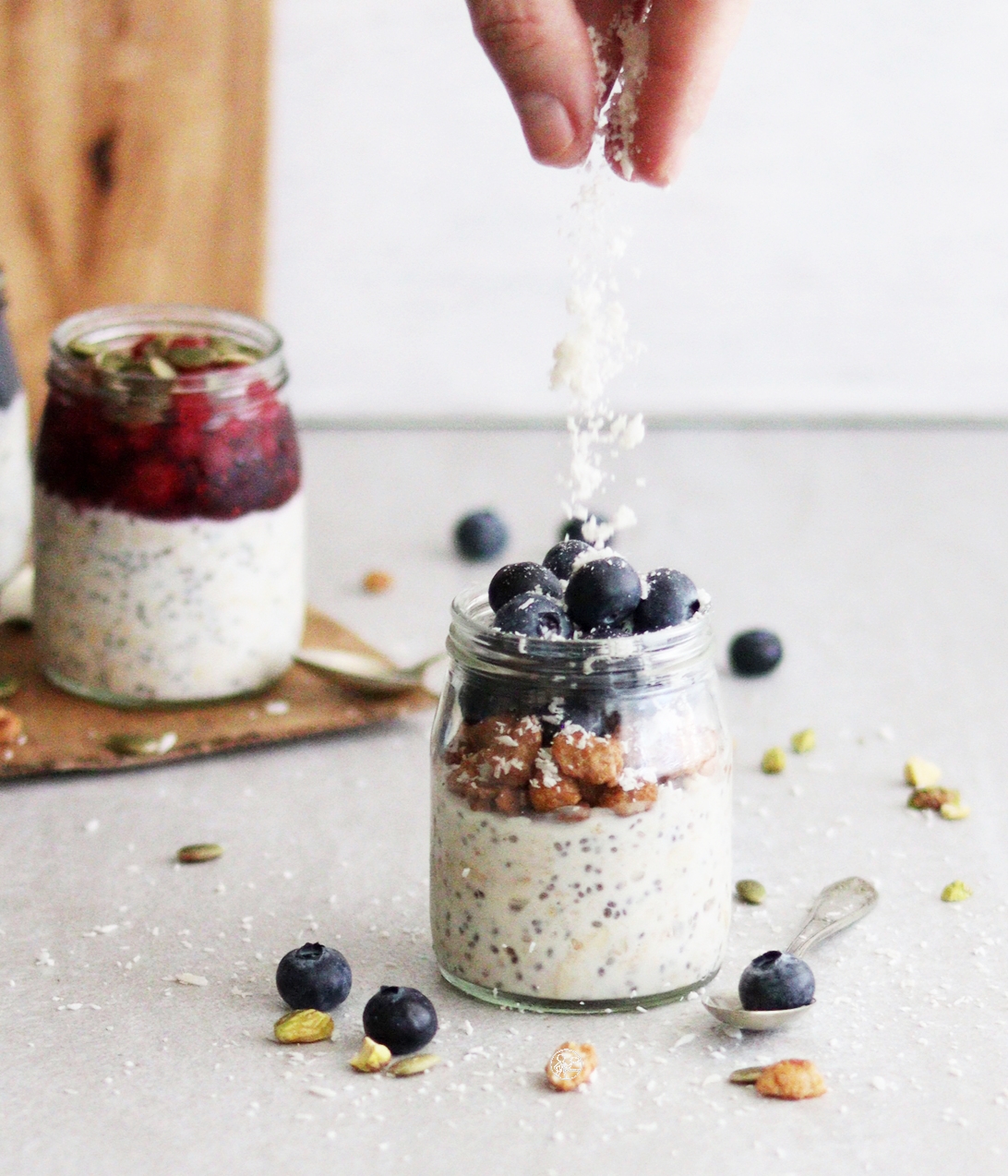 Overnight oats sans gluten - La Cassata Celiaca Overnight oats sans gluten - La Cassata Celiaca